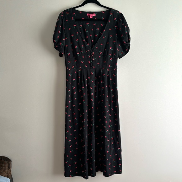Betsey Johnson Cherry Dress - Size XL - Picture 1 of 11